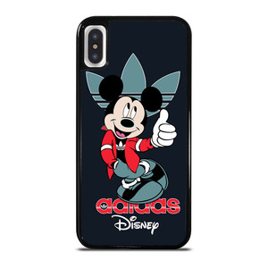 MICKEY MOUSE ADIDAS LOGO iPhone X / XS Case Cover