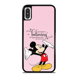 MICKEY MOUSE DISNEY QUOTES iPhone X / XS Case Cover