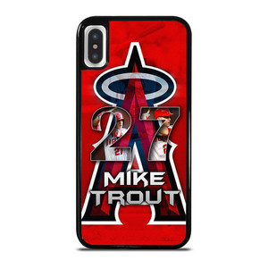 MIKE TROUT LOS ANGELES ANGELS iPhone X / XS Case Cover