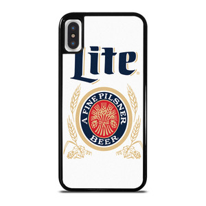 MILLER LITE PILSNER BEER iPhone X / XS Case Cover
