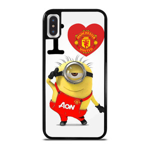 MINIONS LOVE MANCHESTER UNITED iPhone X / XS Case Cover