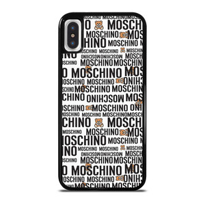 MOSCHINO ABSTRACT LOGO iPhone X / XS Case Cover