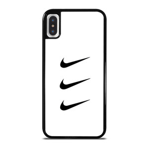 NIKE TRIPPLE SWOOSH WHITE iPhone X / XS Case Cover