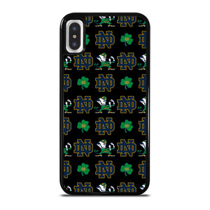 NOTRE DAME FIGNTING IRISH PATTERN iPhone X / XS Case Cover