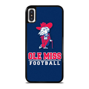 OLE MISS FOOTBALL LOGO iPhone X / XS Case Cover