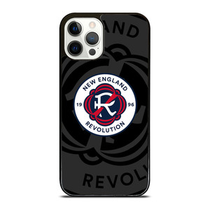 NEW ENGLAND REVOLUTION MLS BLACK iPhone 12 Pro Case Cover