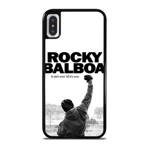 ROCKY BALBOA BOXING QUOTES iPhone X / XS Case Cover