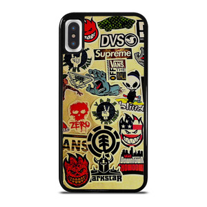 SKATEBOARDS BRAND BOMB iPhone X / XS Case Cover