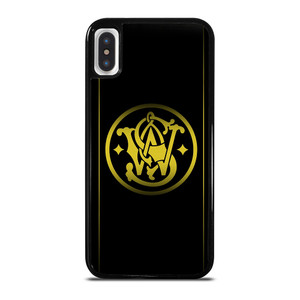 SMITH AND WESSON GOLD iPhone X / XS Case Cover