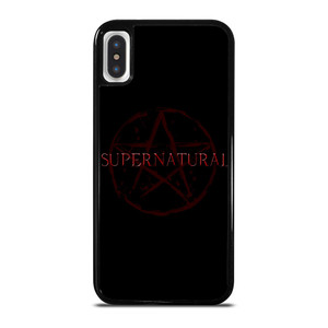 SUPERNATURAL MOVIES LOGO 2 iPhone X / XS Case Cover