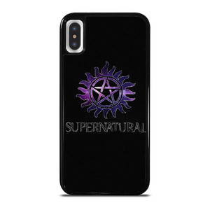 SUPERNATURAL MOVIES LOGO iPhone X / XS Case Cover