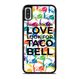 TACO BELL FUNNY QUOTES iPhone X / XS Case Cover TACO BELL FUNNY QUOTES iPhone X / XS Case Cover