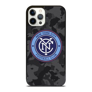 NEW YORK CITY FC MLS BLACK CAMO iPhone 12 Pro Case Cover NEW YORK CITY FC MLS BLACK CAMO iPhone 12 Pro Case Cover