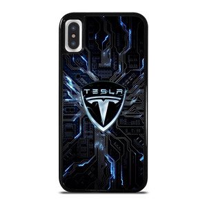 TESLA CAR ENGINE iPhone X / XS Case Cover