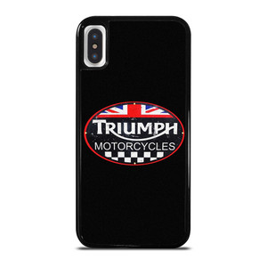 TRIUMPH MOTORCYCLES BADGE iPhone X / XS Case Cover