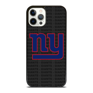 NEW YORK GIANTS FOOTBALL TEXT iPhone 12 Pro Case Cover