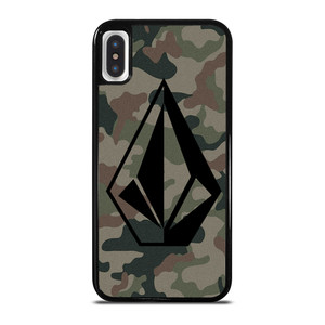 VOLCOM LOGO CAMO iPhone X / XS Case Cover