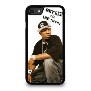 50 CENT GET RICH OR DIE TRYIN iPhone SE 2020 Case Cover 50 CENT GET RICH OR DIE TRYIN iPhone SE 2020 Case Cover