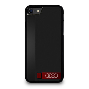 AUDI CAR CARBON LOGO iPhone SE 2020 Case Cover