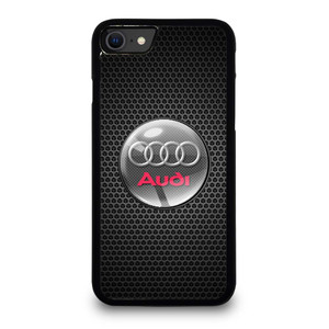 AUDI CAR METAL LOGO iPhone SE 2020 Case Cover