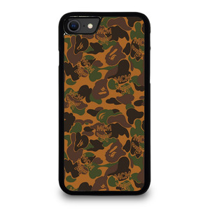 BAPE X MCM WORLDWIDE iPhone SE 2020 Case Cover