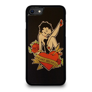 BETTY BOOP HEART BREAKER iPhone SE 2020 Case Cover BETTY BOOP HEART BREAKER iPhone SE 2020 Case Cover