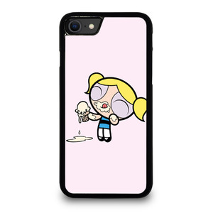 BUBBLES THE POWERPUFF GIRLS iPhone SE 2020 Case Cover BUBBLES THE POWERPUFF GIRLS iPhone SE 2020 Case Cover