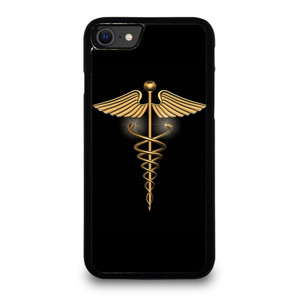 CADUCEUS MEDICAL SYMBOL iPhone SE 2020 Case Cover CADUCEUS MEDICAL SYMBOL iPhone SE 2020 Case Cover