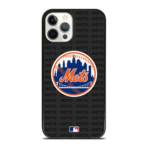 NEW YORK METS BASEBALL BLACK iPhone 12 Pro Case Cover
