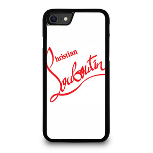 CHRISTIAN LOUBOUTIN WHITE iPhone SE 2020 Case Cover