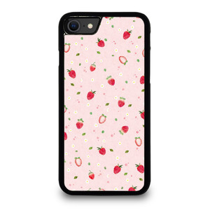 CUTE STRAWBERRY PATTERN iPhone SE 2020 Case Cover