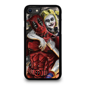 DEADPOOL HARLEY QUINN ART iPhone SE 2020 Case Cover DEADPOOL HARLEY QUINN ART iPhone SE 2020 Case Cover