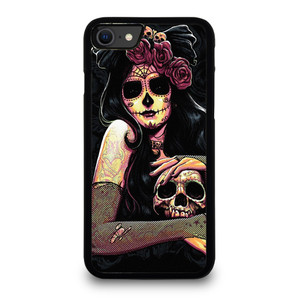 DIA DE LOS MUERTOS ART iPhone SE 2020 Case Cover