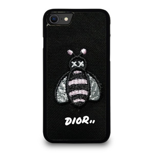 DIOR X KAWS BEE BLACK iPhone SE 2020 Case Cover