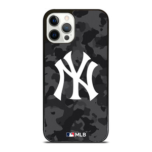 NEW YORK YANKEES BASEBALL BLACK CAMO iPhone 12 Pro Case Cover
