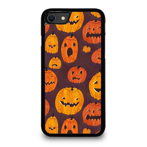 HALLOWEEN PUMPKINS PATTERN iPhone SE 2020 Case Cover