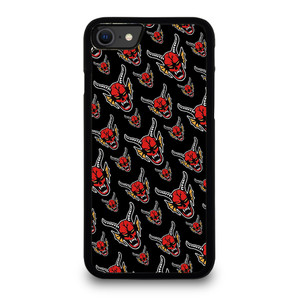 HELLFIRE CLUB STRANGER THINGS PATTERN 2 iPhone SE 2020 Case Cover
