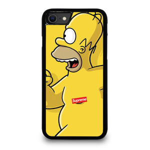 HOMER SIMPSONS CENSORED SUPREME iPhone SE 2020 Case Cover
