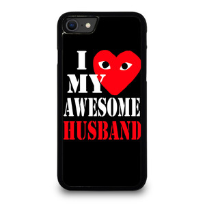 I LOVE MY HUSBAND COMME DES GARCONS iPhone SE 2020 Case Cover