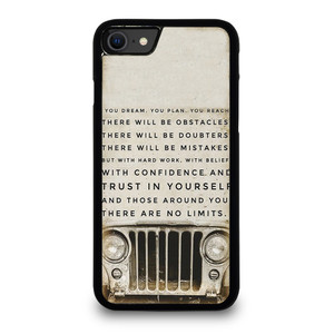 JEEP FUNNY QUOTES iPhone SE 2020 Case Cover