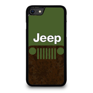 JEEP GREEN RUSTY LOGO iPhone SE 2020 Case Cover