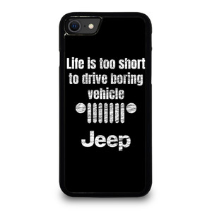 JEEP LIFE FUNNY QUOTES iPhone SE 2020 Case Cover