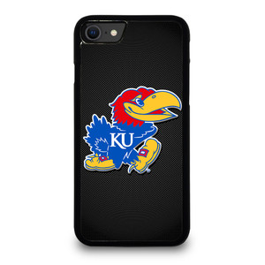 KANSAS JAYHAWKS LOGO CARBON iPhone SE 2020 Case Cover KANSAS JAYHAWKS LOGO CARBON iPhone SE 2020 Case Cover
