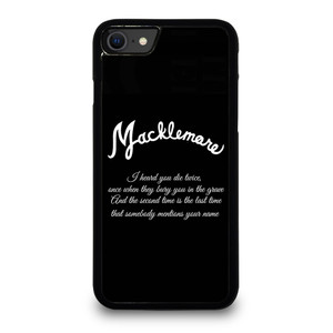 MACKLEMORE RAPPER QUOTES iPhone SE 2020 Case Cover