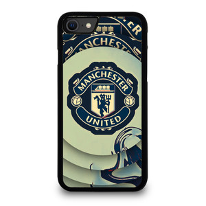 MANCHESTER UNITED LOGO SOCCER iPhone SE 2020 Case Cover