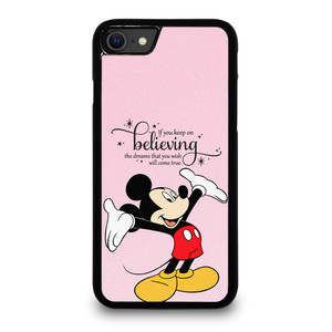 MICKEY MOUSE DISNEY QUOTES iPhone SE 2020 Case Cover