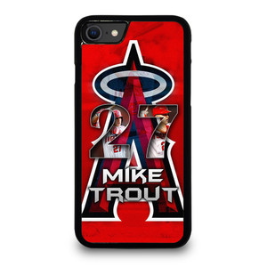 MIKE TROUT LOS ANGELES ANGELS iPhone SE 2020 Case Cover MIKE TROUT LOS ANGELES ANGELS iPhone SE 2020 Case Cover