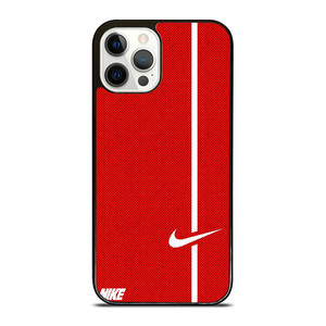 NIKE LOGO RED STRIPE iPhone 12 Pro Case Cover NIKE LOGO RED STRIPE iPhone 12 Pro Case Cover
