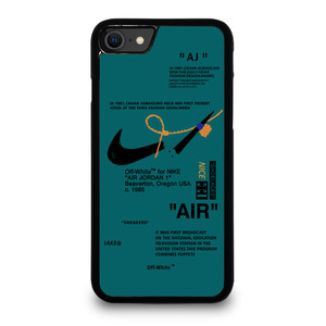 NIKE AIR OFF WHITE TOSCA iPhone SE 2020 Case Cover