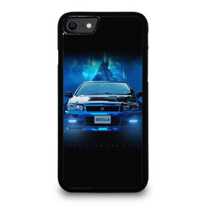 NISSAN GTR GODZILLA BLUE iPhone SE 2020 Case Cover NISSAN GTR GODZILLA BLUE iPhone SE 2020 Case Cover